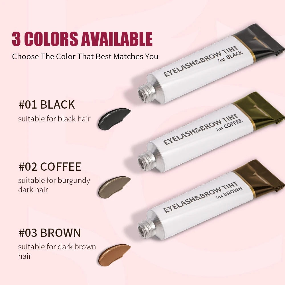 Eyelash Eyebrow Organic Dye Tint Kit