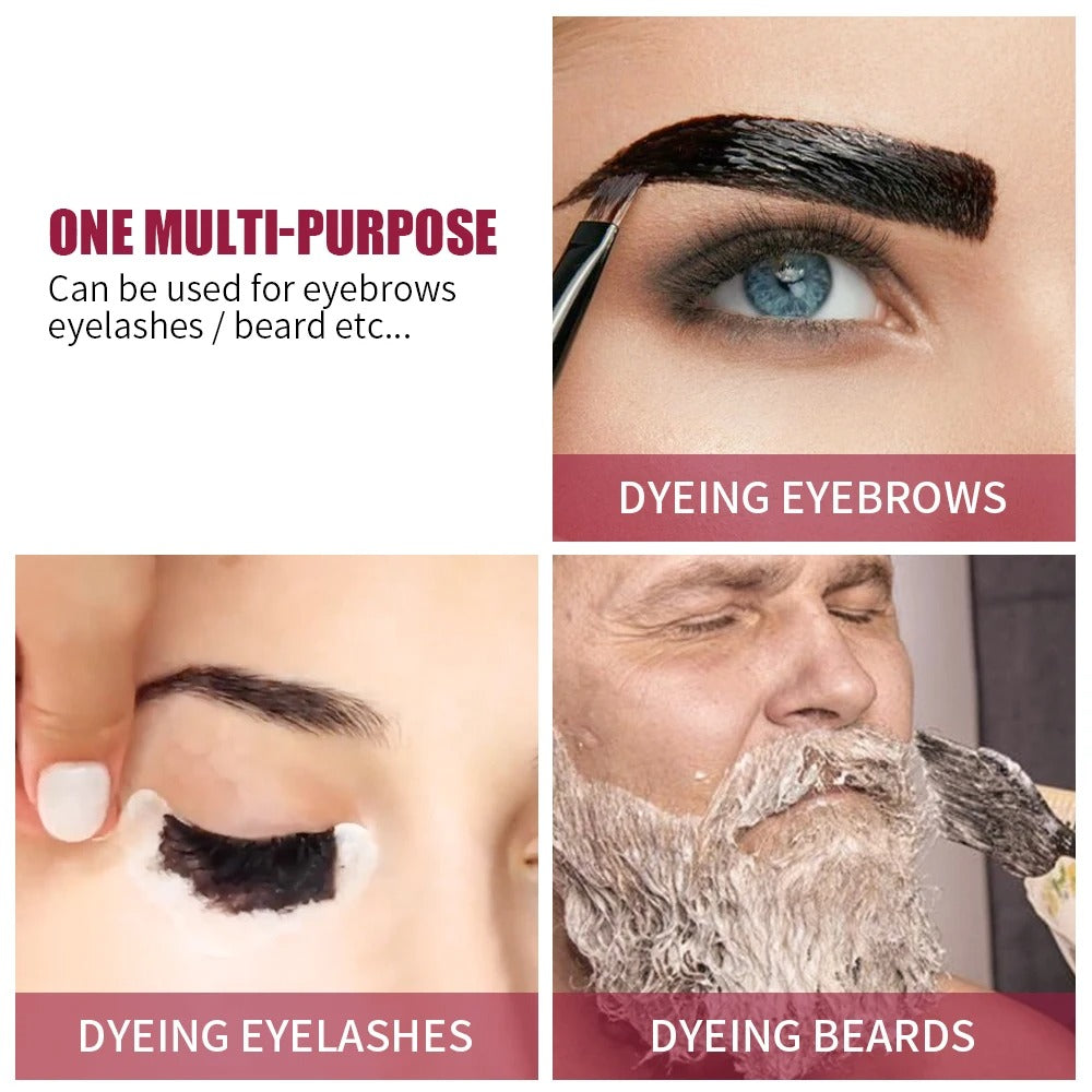 Eyelash Eyebrow Organic Dye Tint Kit
