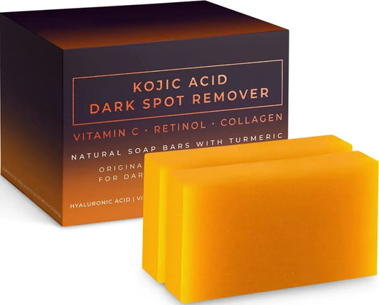 Dark Spot Remover Soap – Brightening & Whitening Bar with Vitamin C, Retinol & Collagen