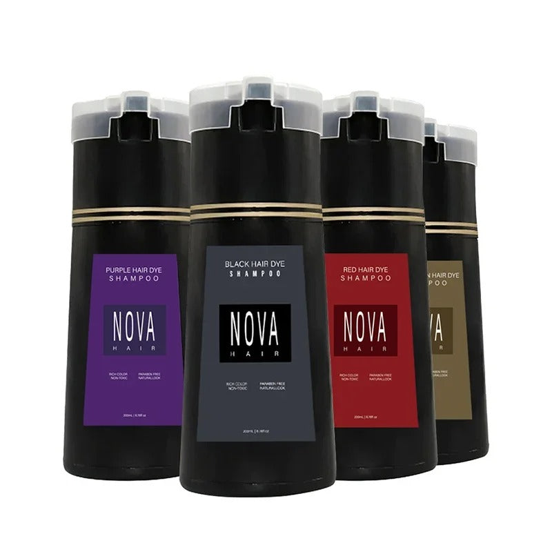 Herbal Nova Hair Dye Shampoo 3 in 1