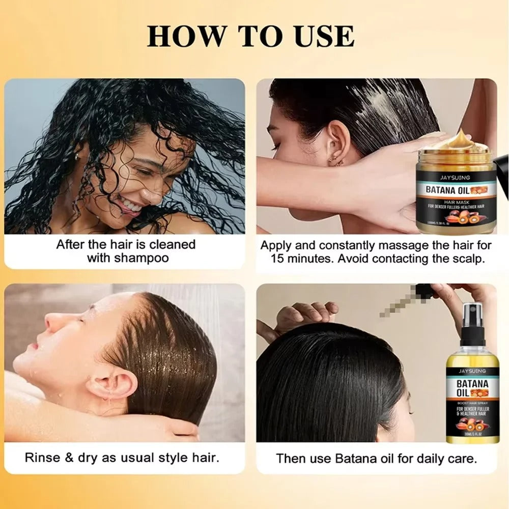 Natural Batana Hair Growth Oil
